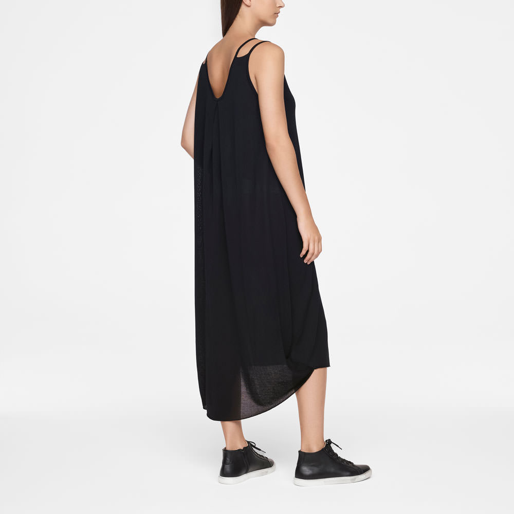 Sarah Pacini MAKO COTTON DRESS - SLEEVELESS Back view