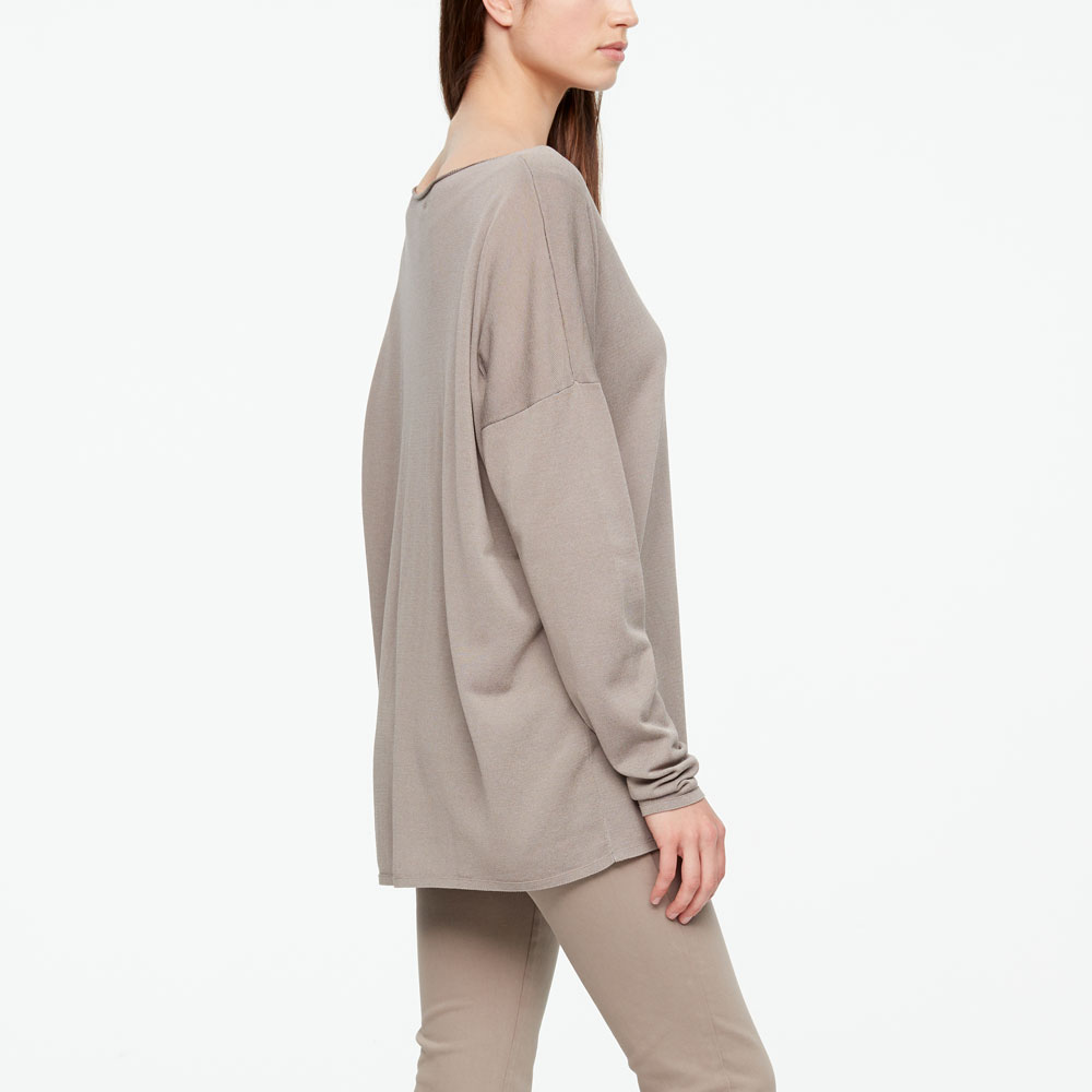 Sarah Pacini SWEATER - GRAPHIC POCKET Back view