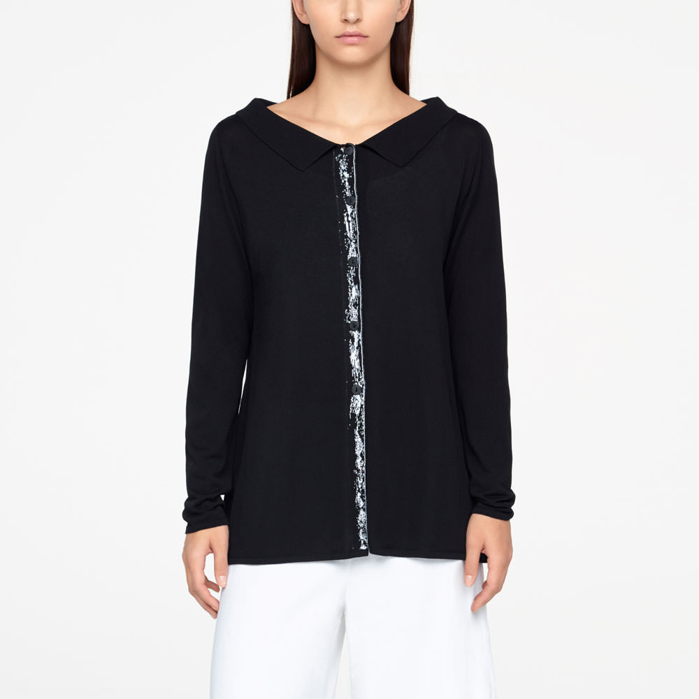 Sarah Pacini CARDIGAN - GRAFIKDETAIL Vorne