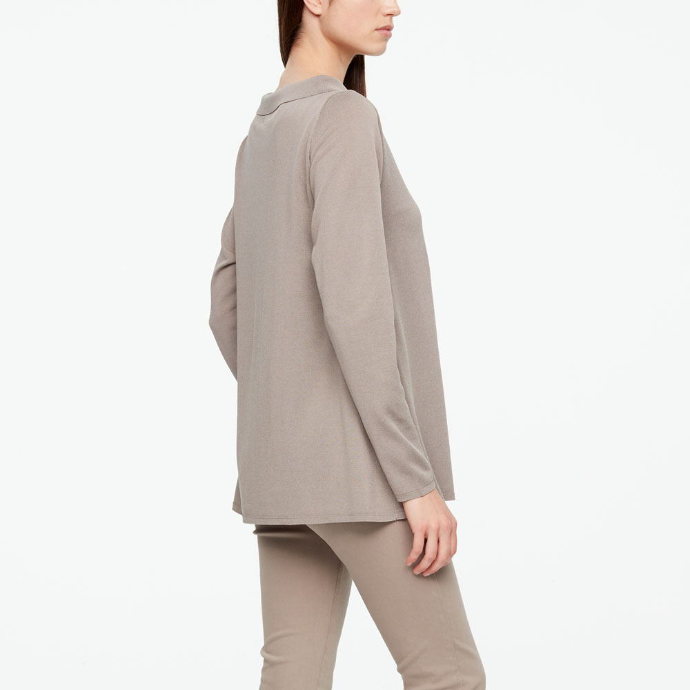 Sarah Pacini CARDIGAN - GRAPHIC DETAIL Back view