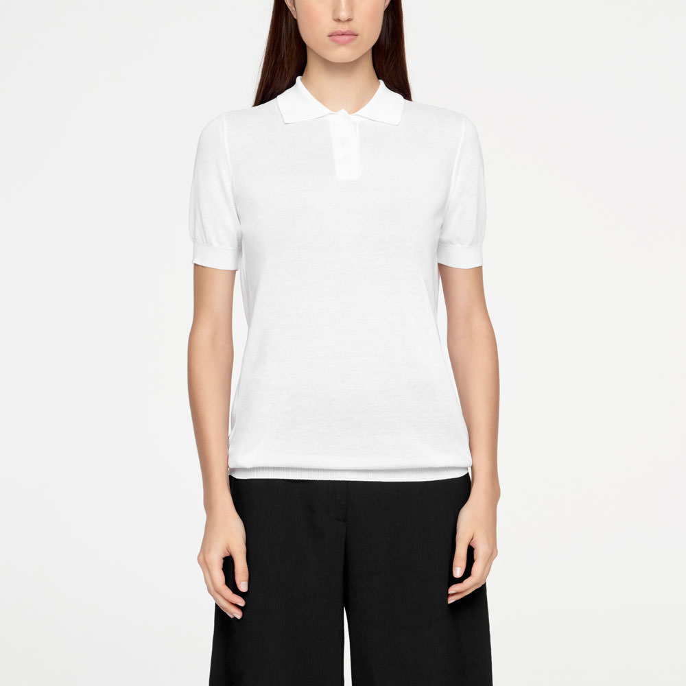Sarah Pacini POLO - COTON MAKO De face