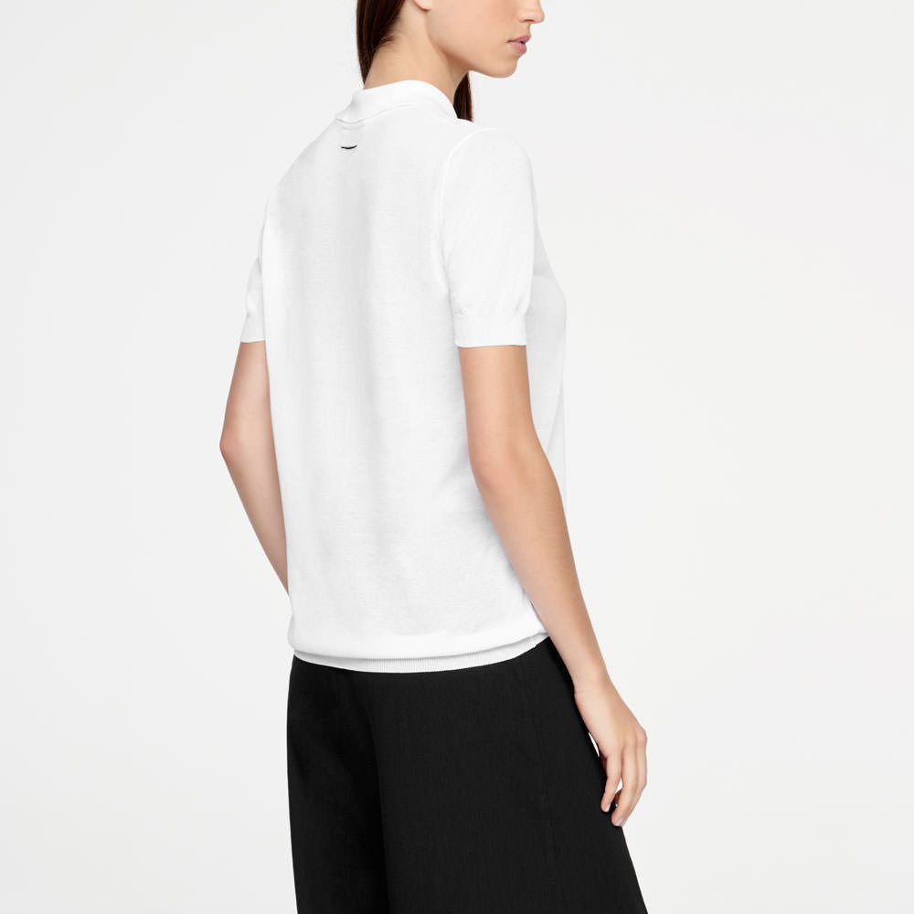 Sarah Pacini POLO - COTON MAKO Derrière