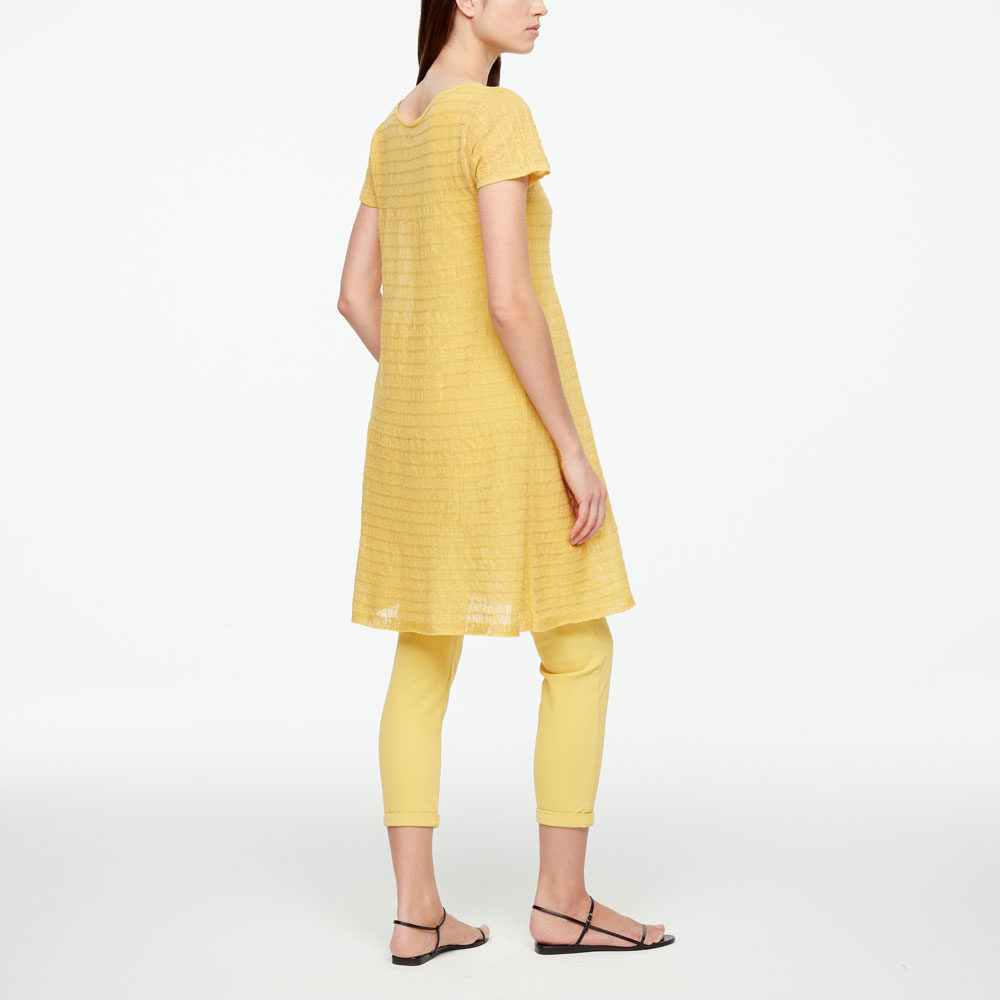 Sarah Pacini ROBE EN LIN - LIGNÉE Derrière