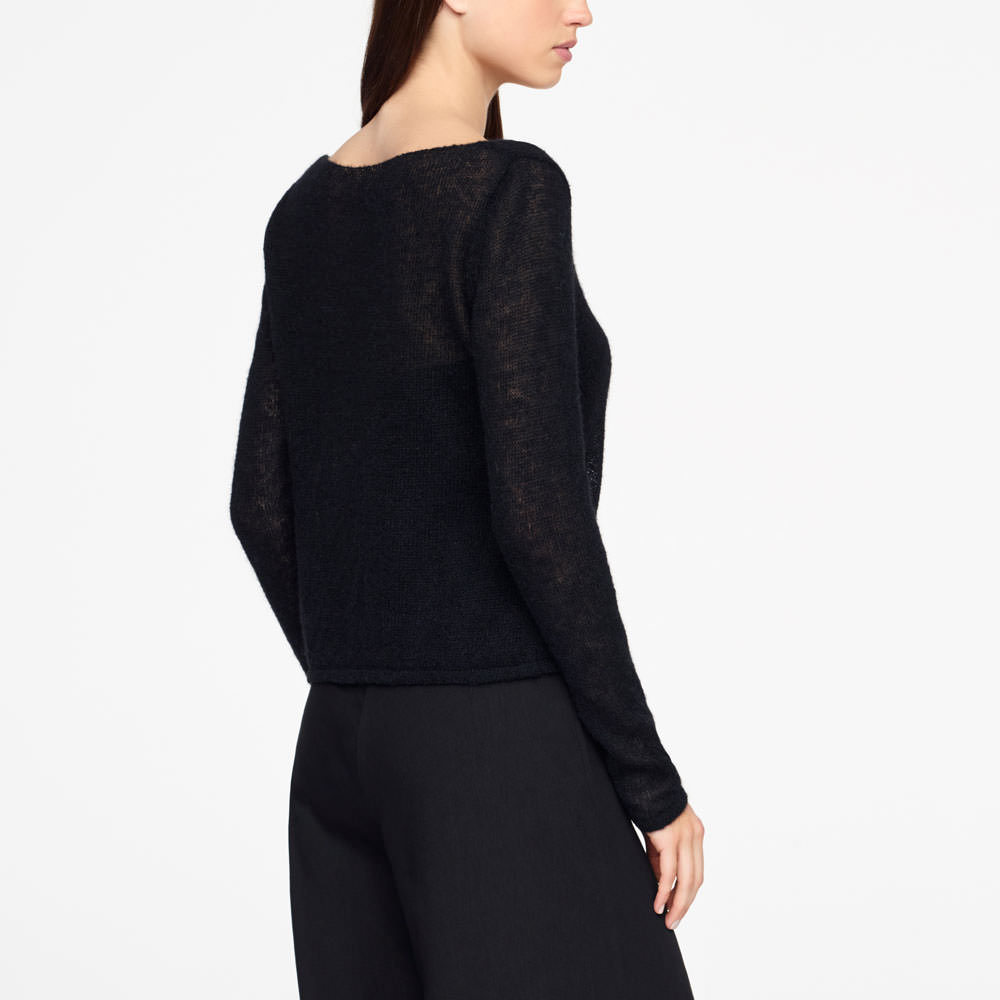 Sarah Pacini MOHAIR SWEATER Achterzijde