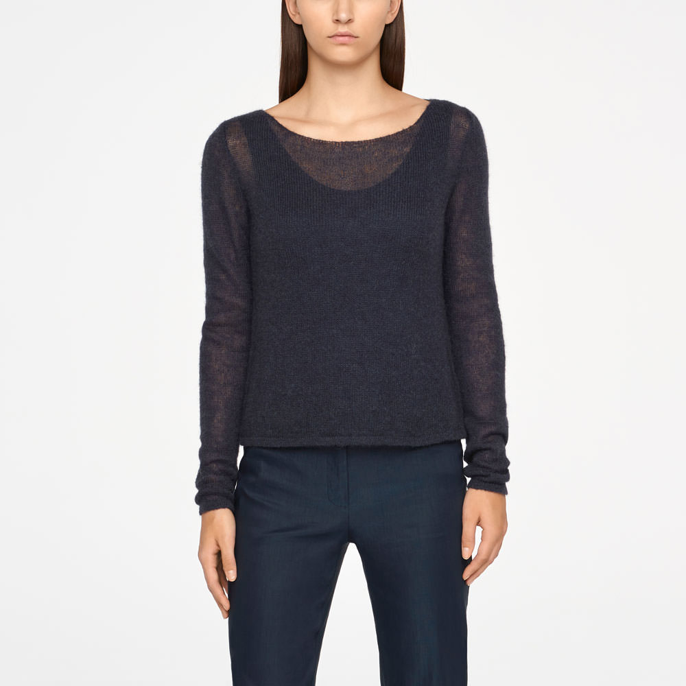 Sarah Pacini MOHAIR SWEATER Front