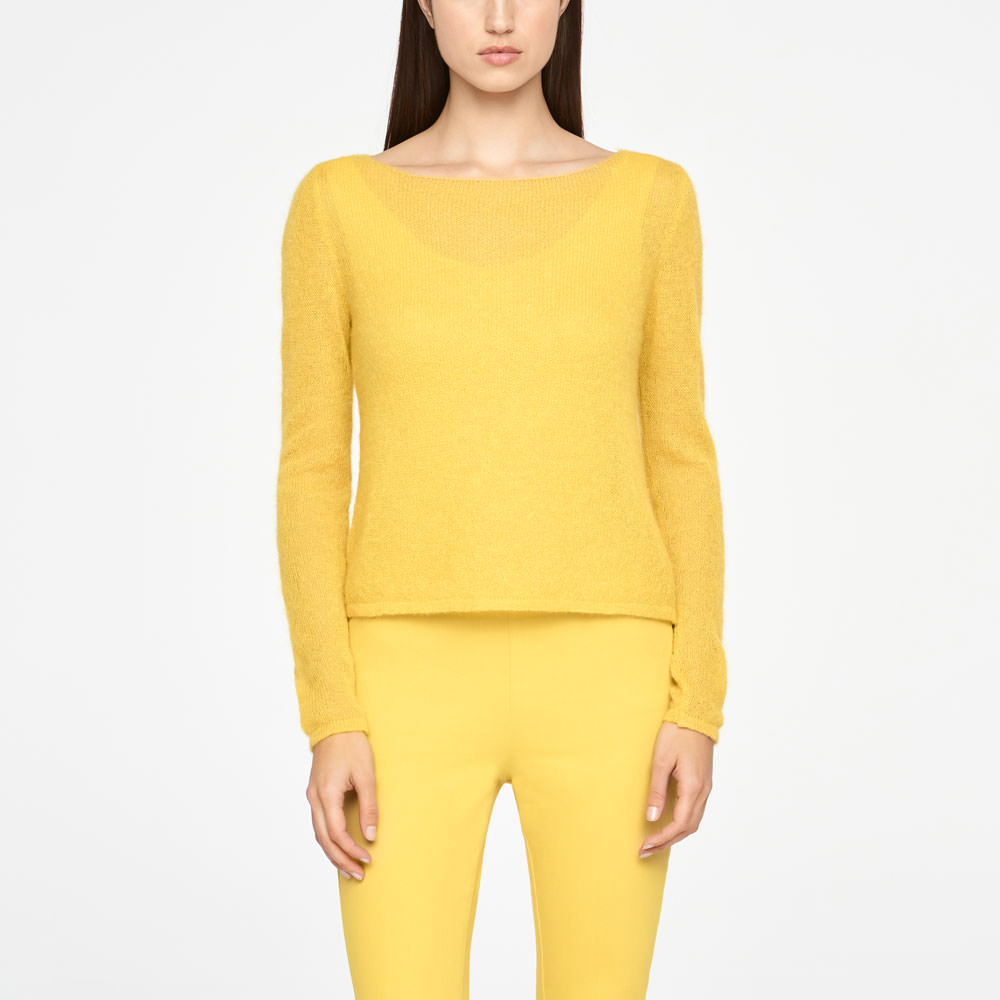 Sarah Pacini MOHAIR SWEATER Voorzijde