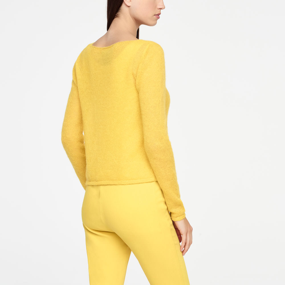 Sarah Pacini MOHAIR SWEATER Achterzijde