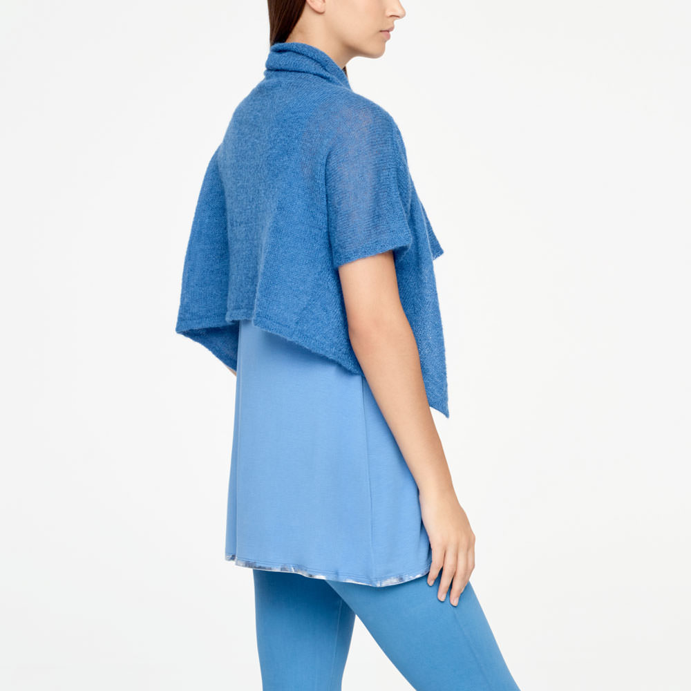 Sarah Pacini CROPPED MOHAIR CARDIGAN Achterzijde