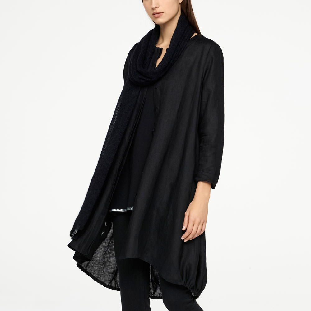 Sarah Pacini MOHAIR SCARF Front