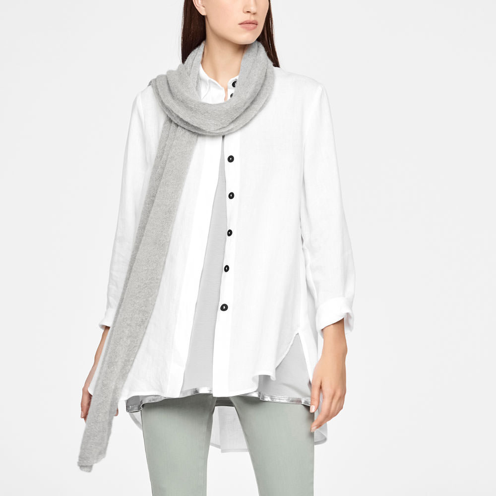 Sarah Pacini MOHAIR SCARF Voorzijde