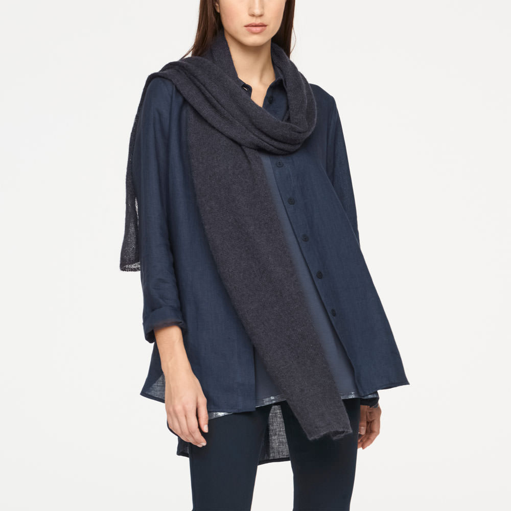 Sarah Pacini SOMMERSCHAL AUS MOHAIR Vorne