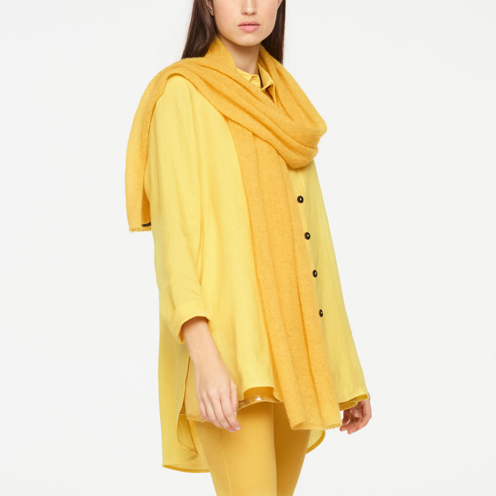Sarah Pacini MOHAIR SCARF Voorzijde