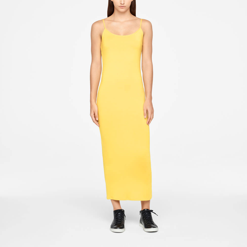 Sarah Pacini MAXI TUNIC - THIN SHOULDER STRAPS Front