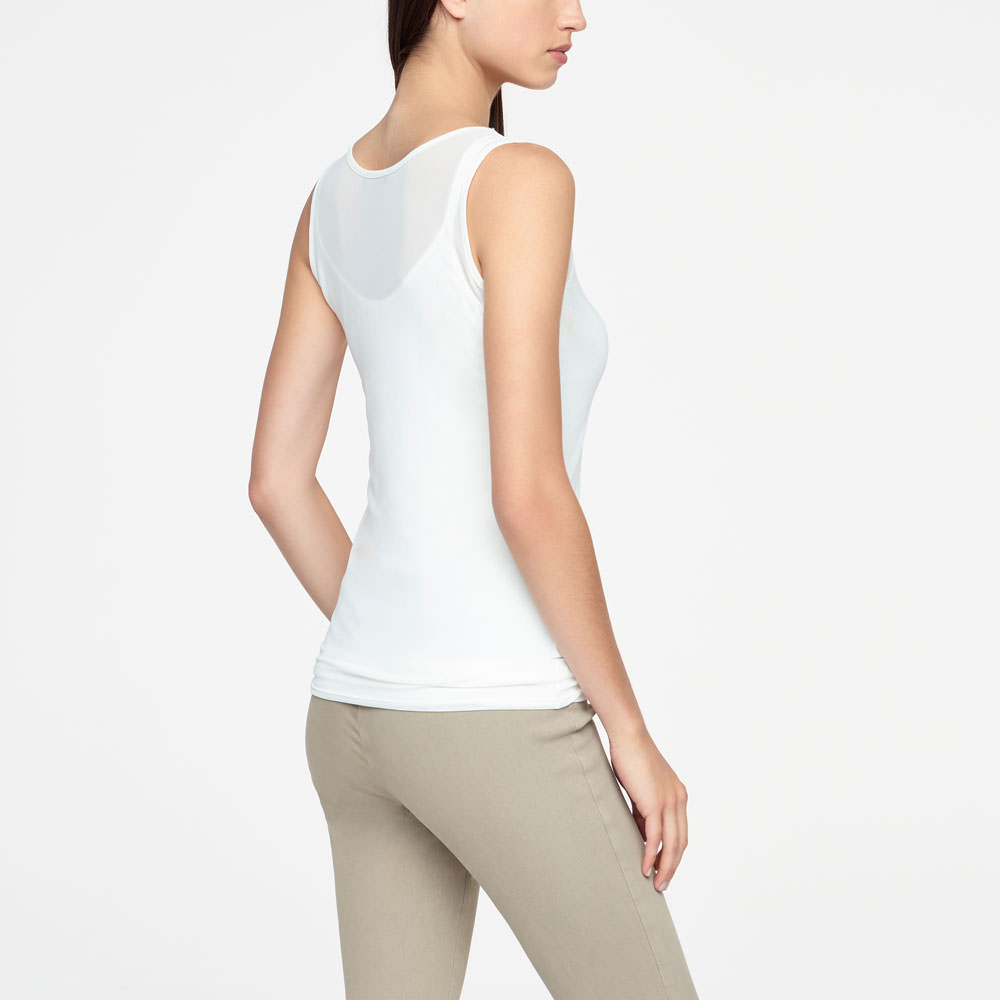 Sarah Pacini TRANSPARENTE TOP - ANAÏS Rück