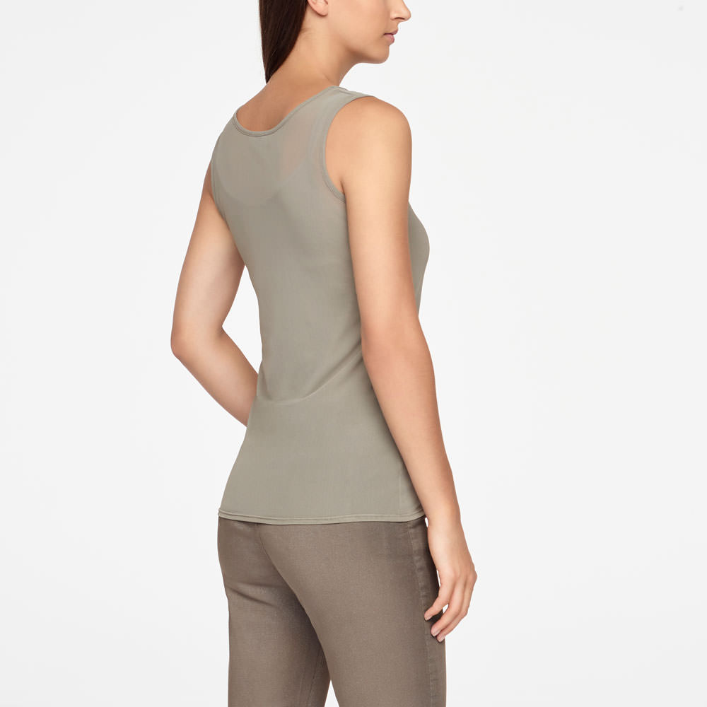 Sarah Pacini TRANSPARENTE TOP - ANAÏS Rück