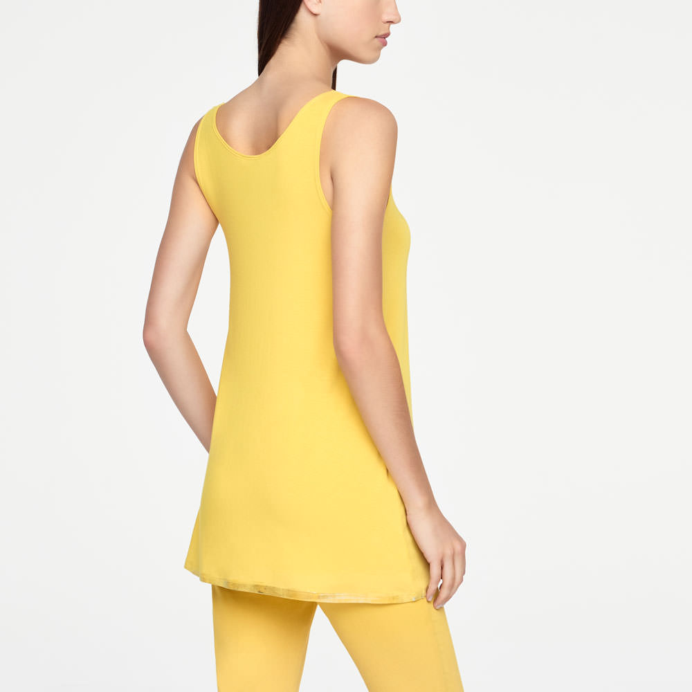 Sarah Pacini SLEEVELESS TOP - SILVER LINING Back view