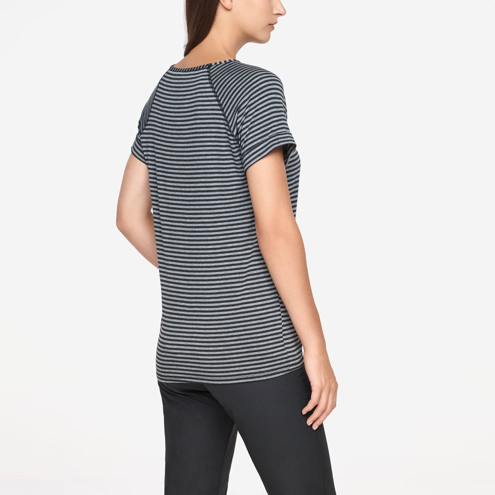 Sarah Pacini T-SHIRT - STRIPES Back view