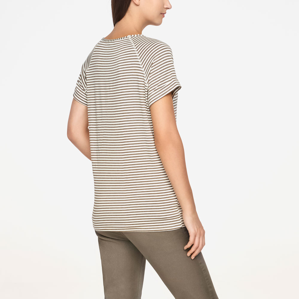 Sarah Pacini T-SHIRT - STRIPES Back view