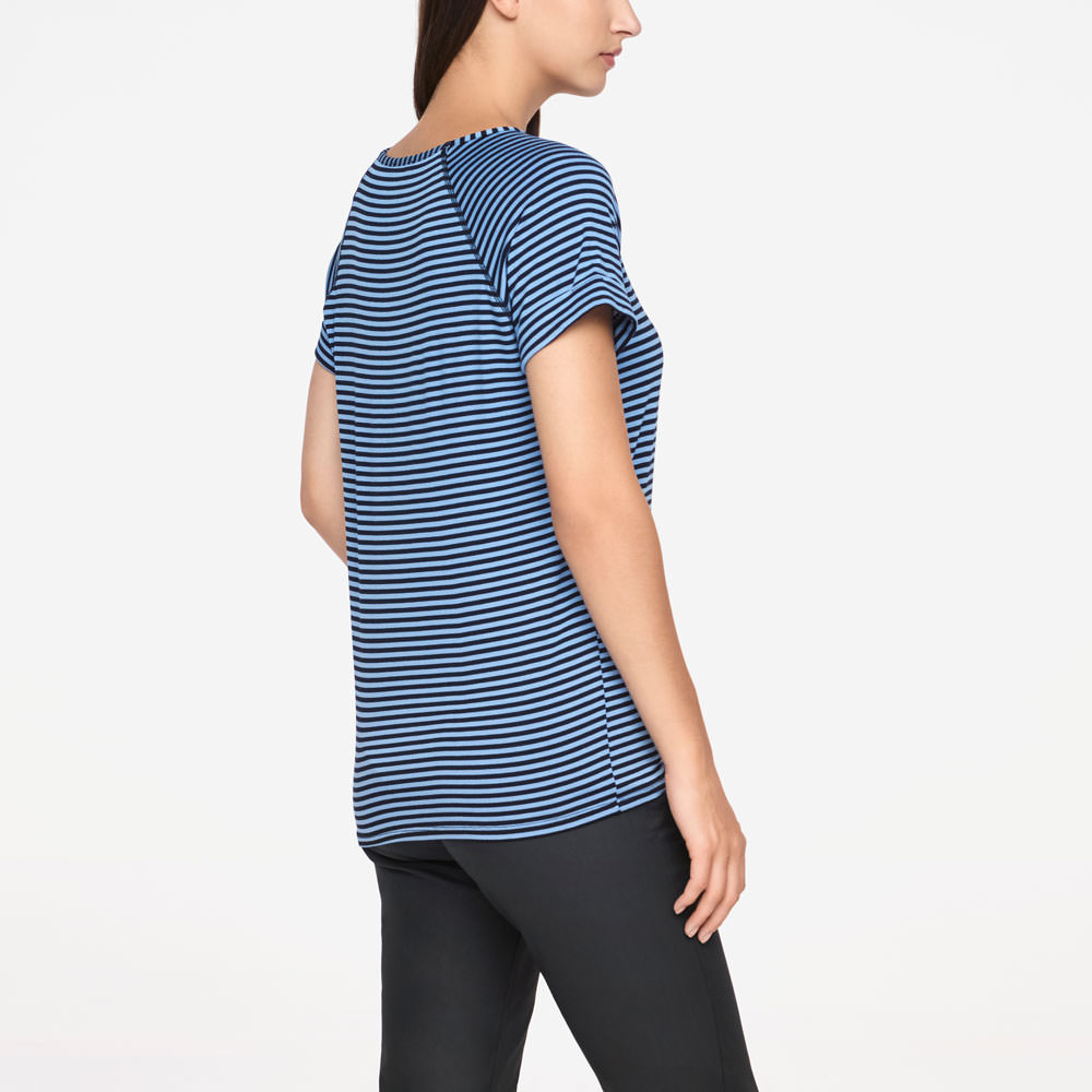 Sarah Pacini T-SHIRT - STRIPES Back view
