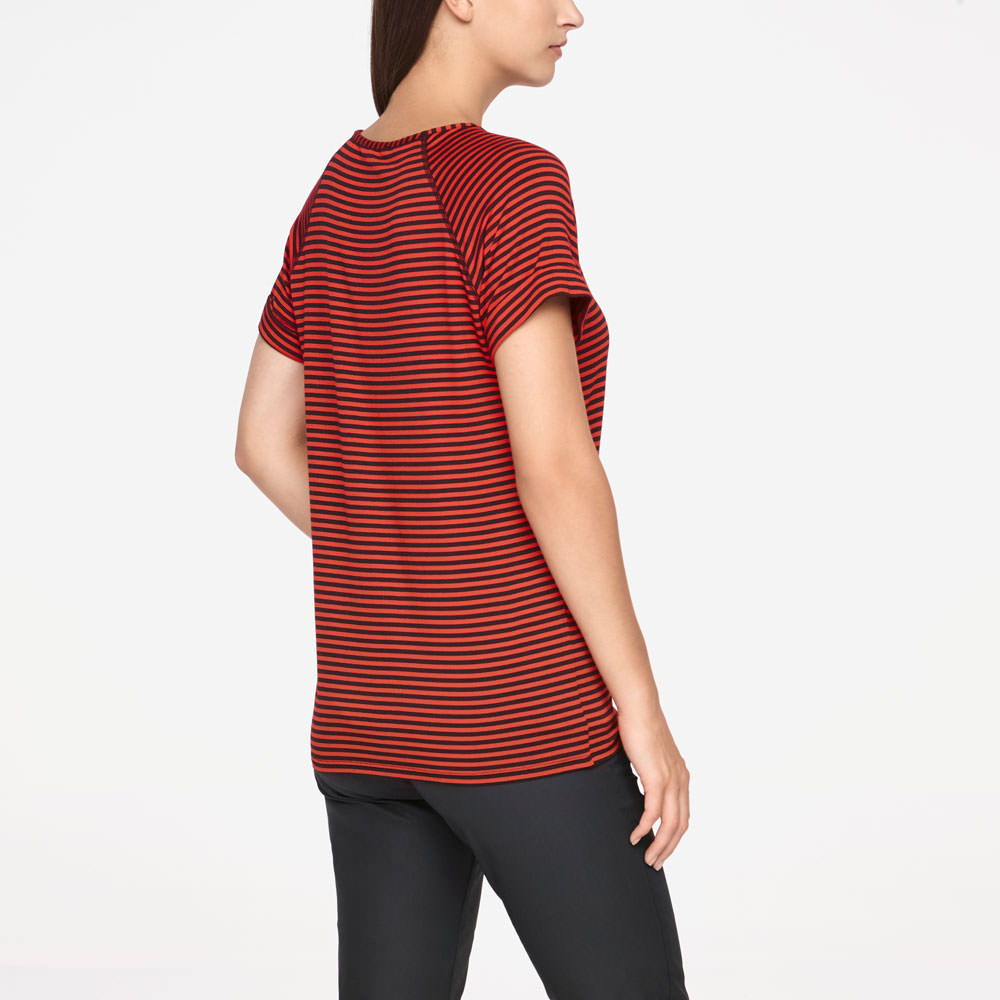 Sarah Pacini T-SHIRT - STREIFEN Rück