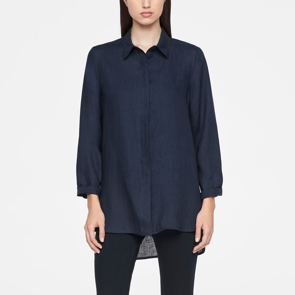 Sarah Pacini LIGHT LINEN SHIRT Front