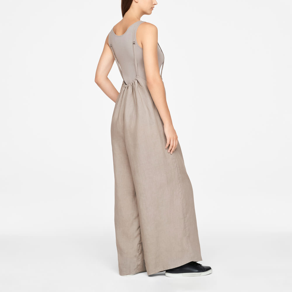 Sarah Pacini LINEN PANTS - ARTIST Back view