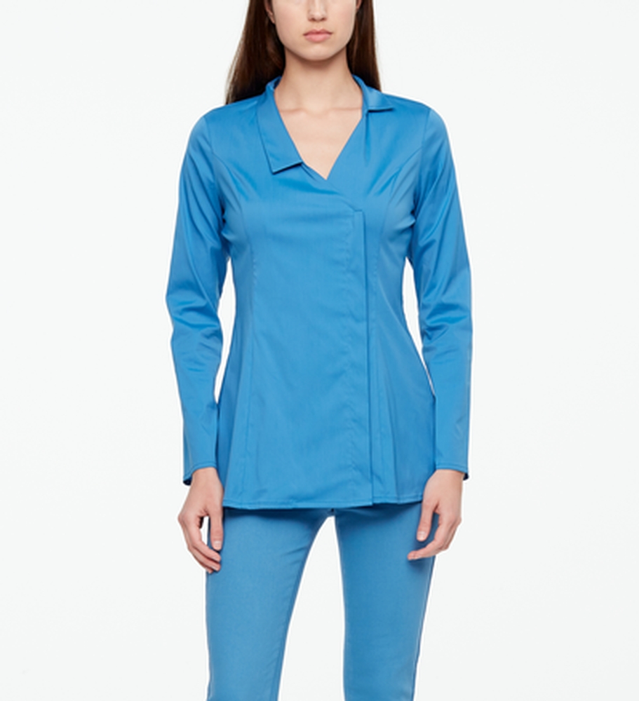 Sarah Pacini STRETCH-COTTON SHIRT Front