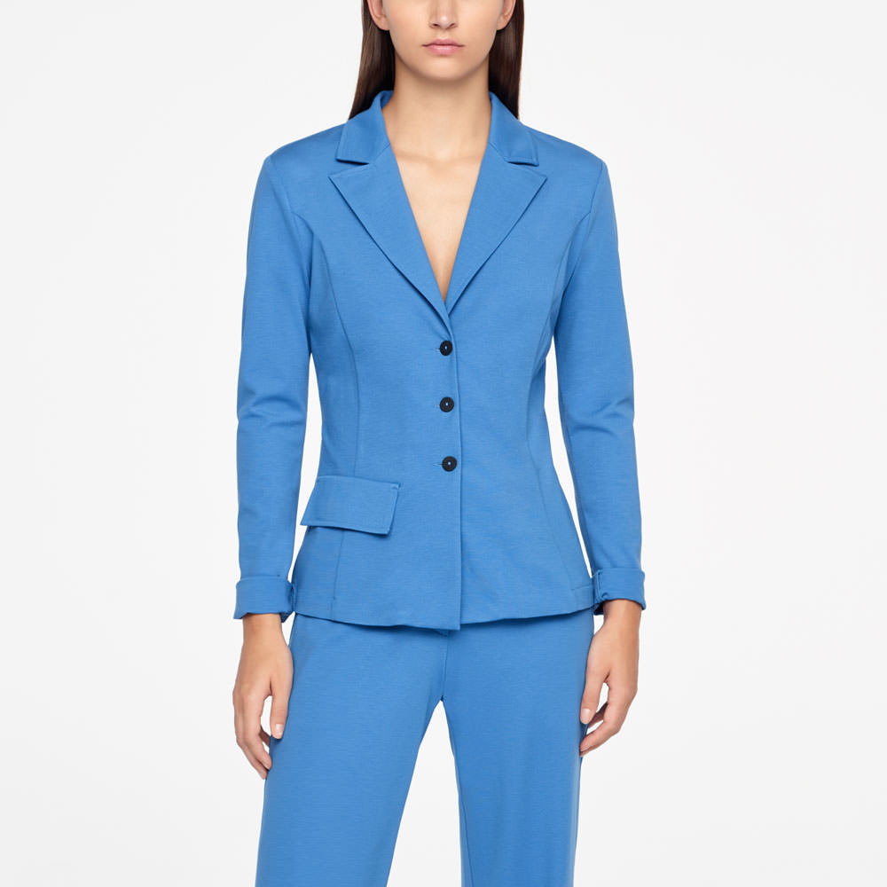 Sarah Pacini JERSEY JACKET Front