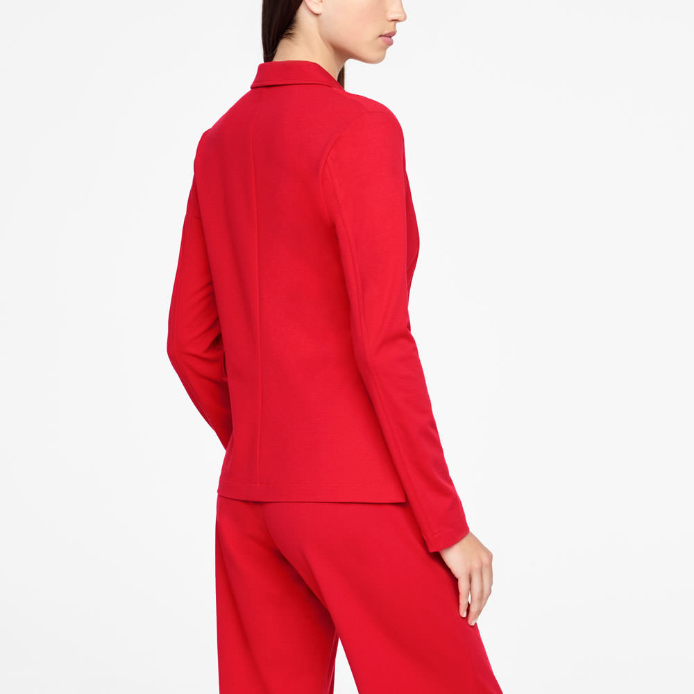 Sarah Pacini JERSEY JACKET Back view