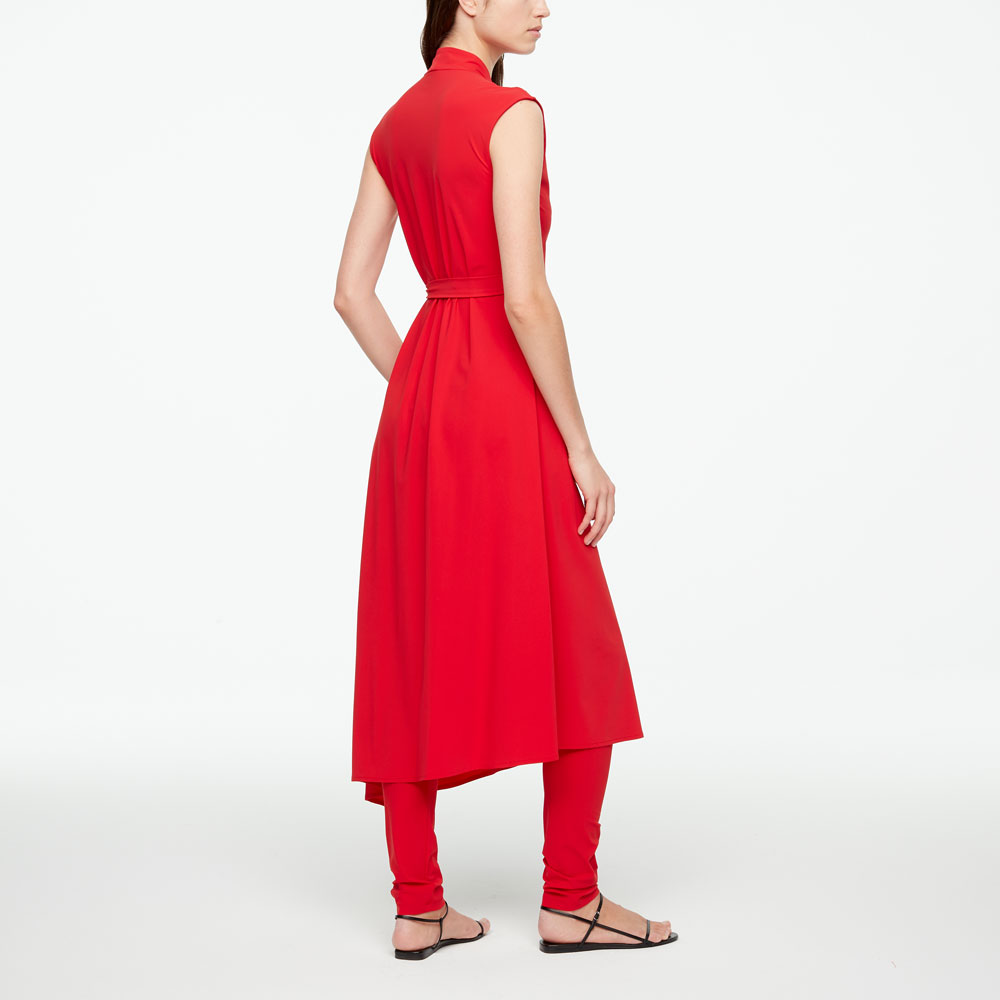 Sarah Pacini URBANES KLEID - WICKELKLEID Rück