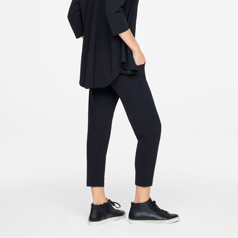 Sarah Pacini SUMMER PANTS - CROPPED Back view