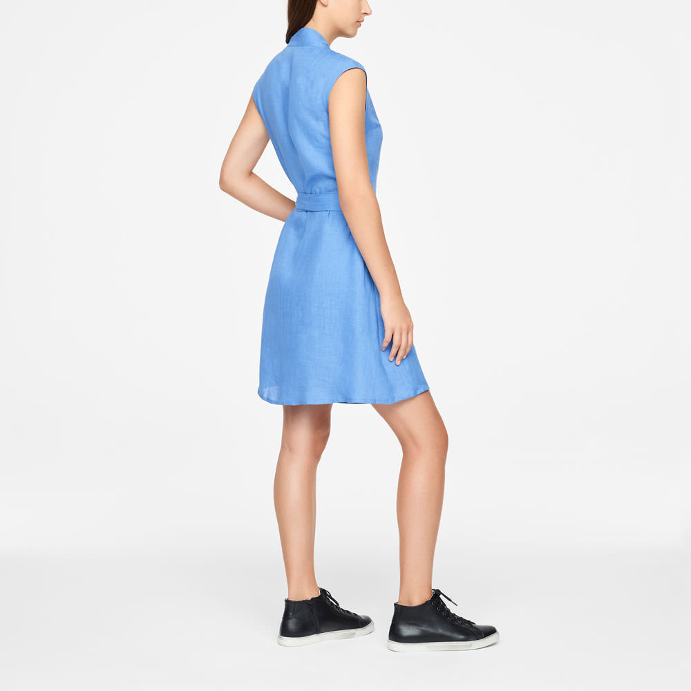 Sarah Pacini ROBE PORTEFEUILLE - LIN Derrière