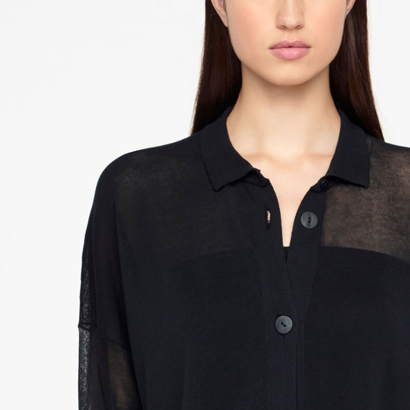 Sarah Pacini COTTON CARDIGAN Front