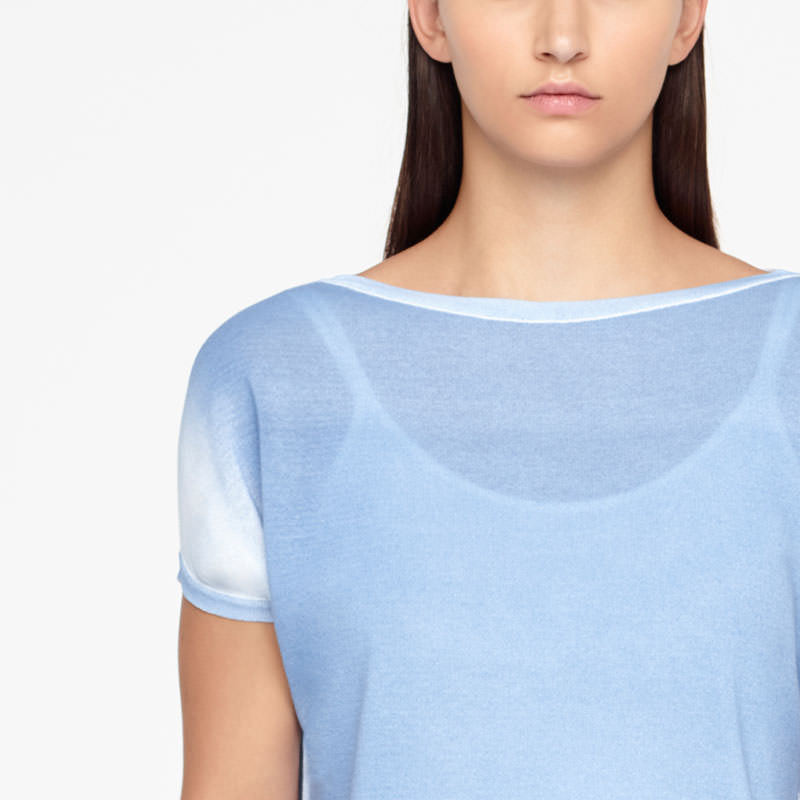 Sarah Pacini PULL EN COTON - AÉROSOL De face