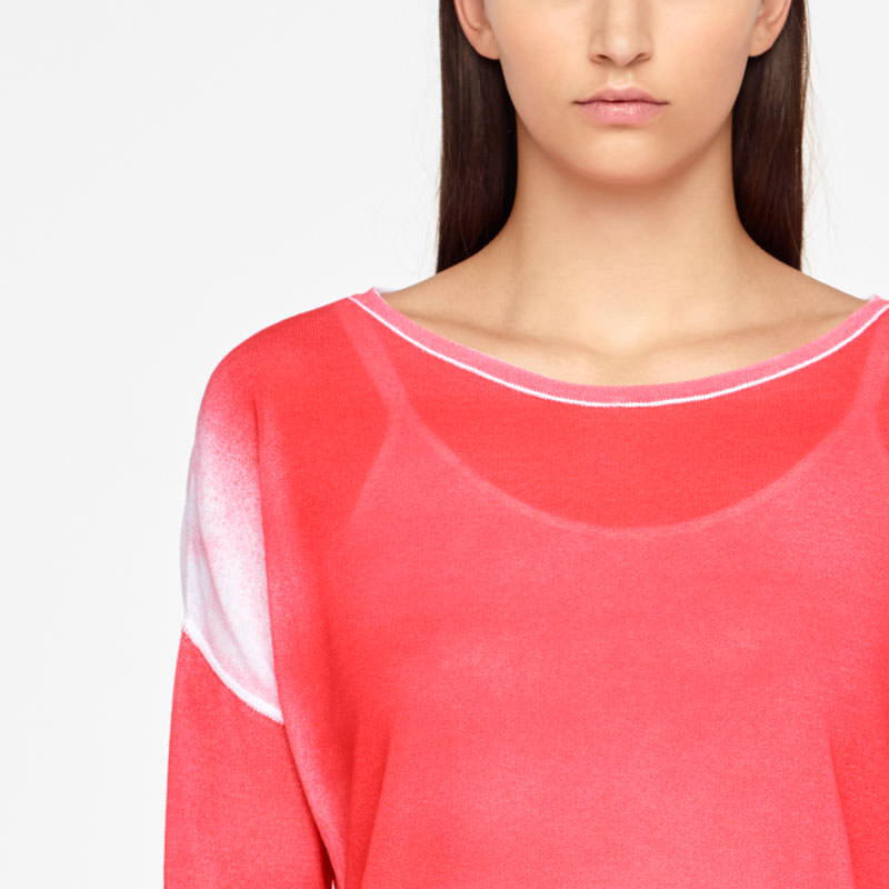 Sarah Pacini GRADIENT SWEATER Front