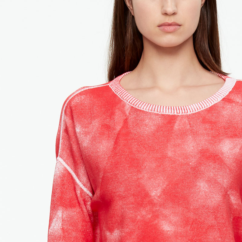 Sarah Pacini TIE-DYE TRUI - VOLLE MOUWEN Voorzijde