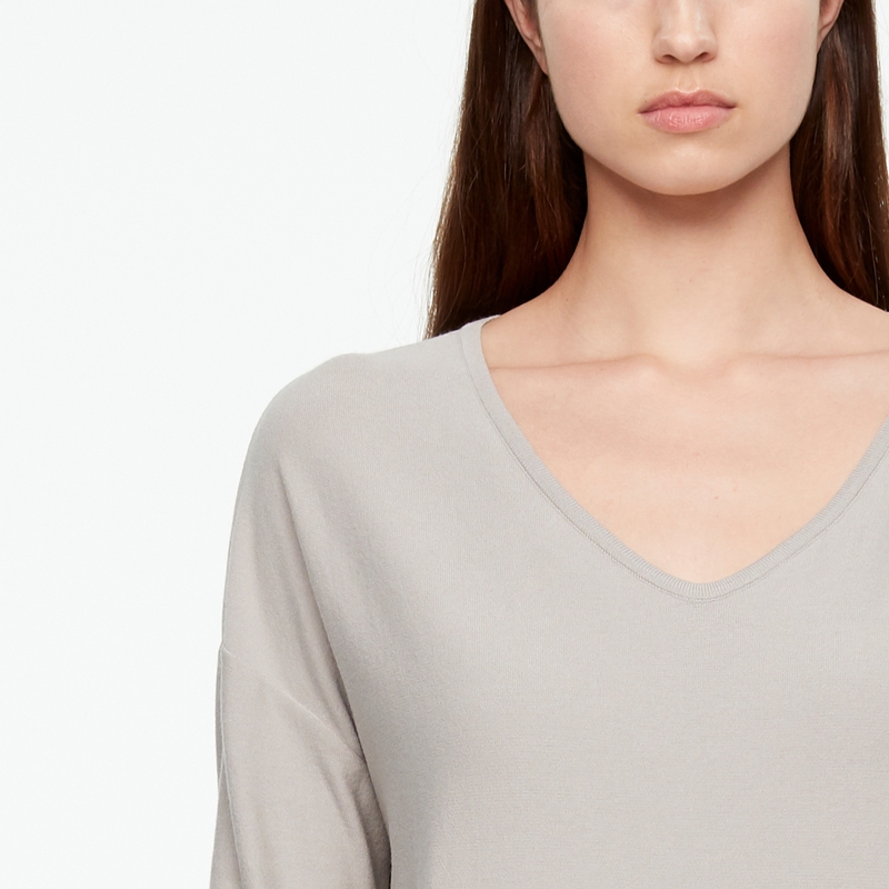 Sarah Pacini LANGE TRUI - RITSDETAILS Voorzijde
