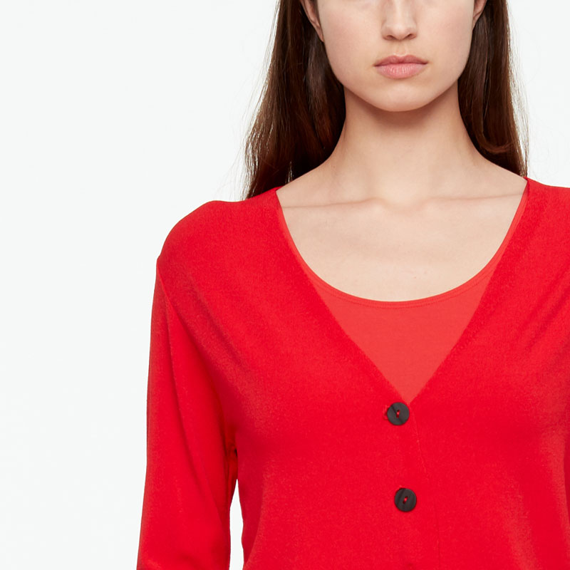 Sarah Pacini URBAN CARDIGAN - FULL SLEEVES Front