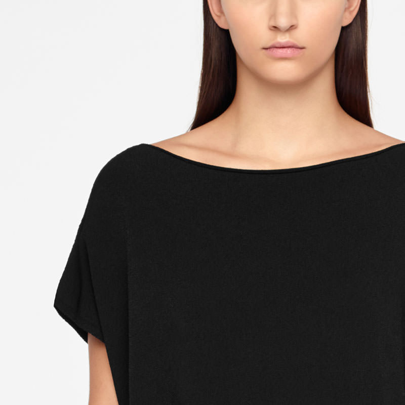 Sarah Pacini SWEATER - CAP SLEEVES Front