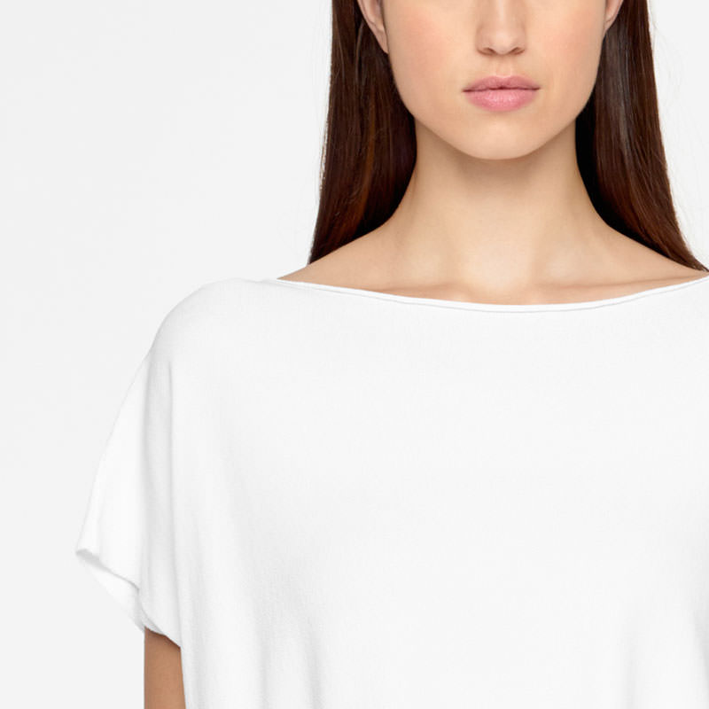 Sarah Pacini SWEATER - CAP SLEEVES Front