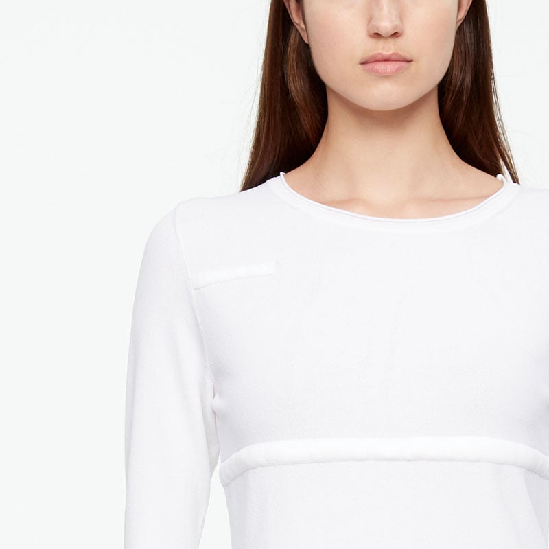 Sarah Pacini SWEATER - PUFFED DETAILS Front