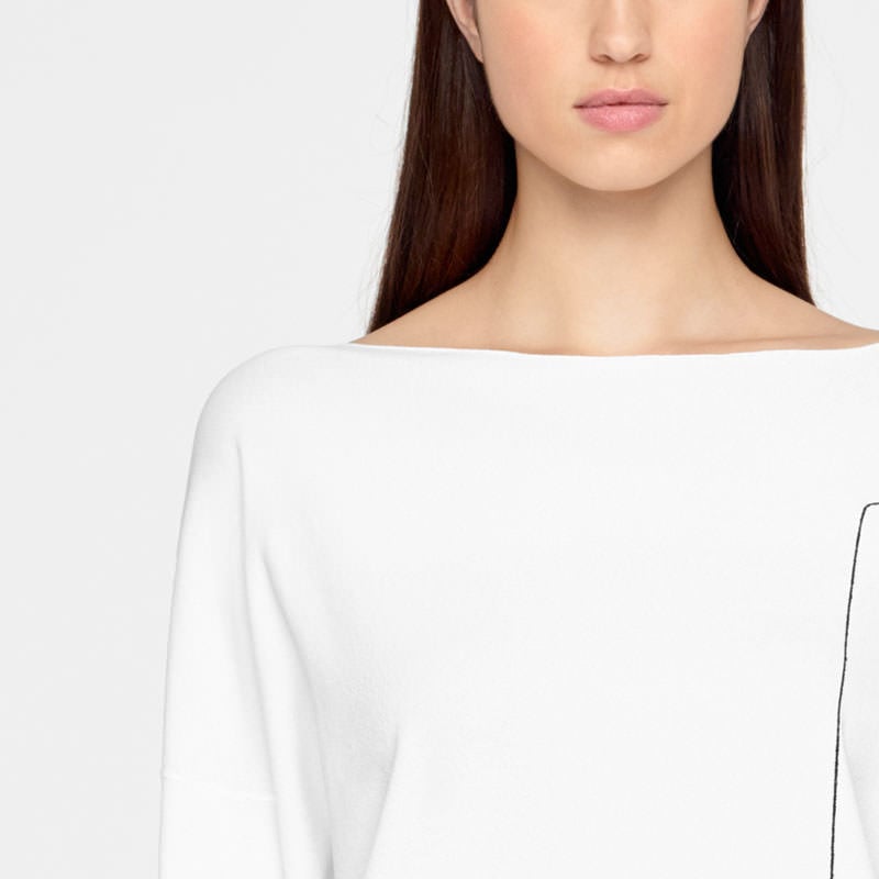 Sarah Pacini LIGHT SWEATER - FULL SLEEVES Front