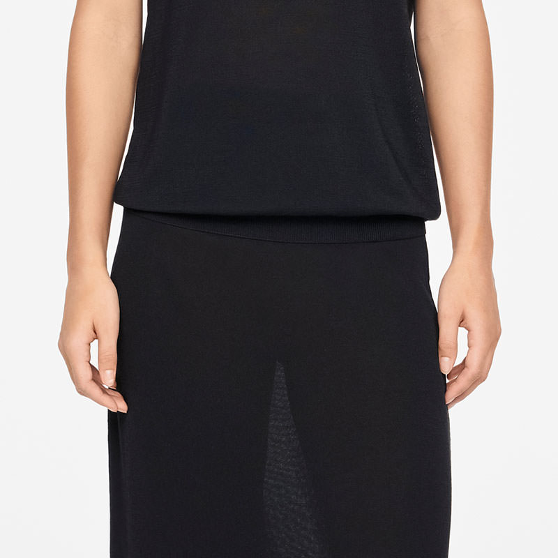 Sarah Pacini MAXI-JURK - MAKO KATOEN Voorzijde