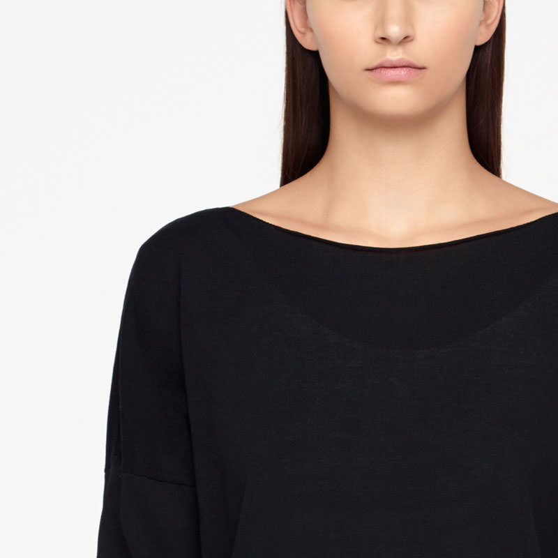 Sarah Pacini PULL - POCHE GRAPHIQUE De face