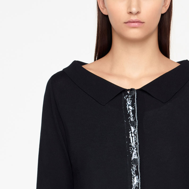 Sarah Pacini CARDIGAN - GRAFIKDETAIL Vorne