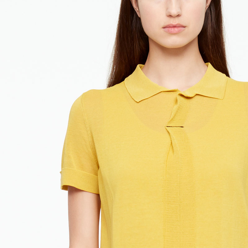 Sarah Pacini SWEATER - MAKO COTTON Front