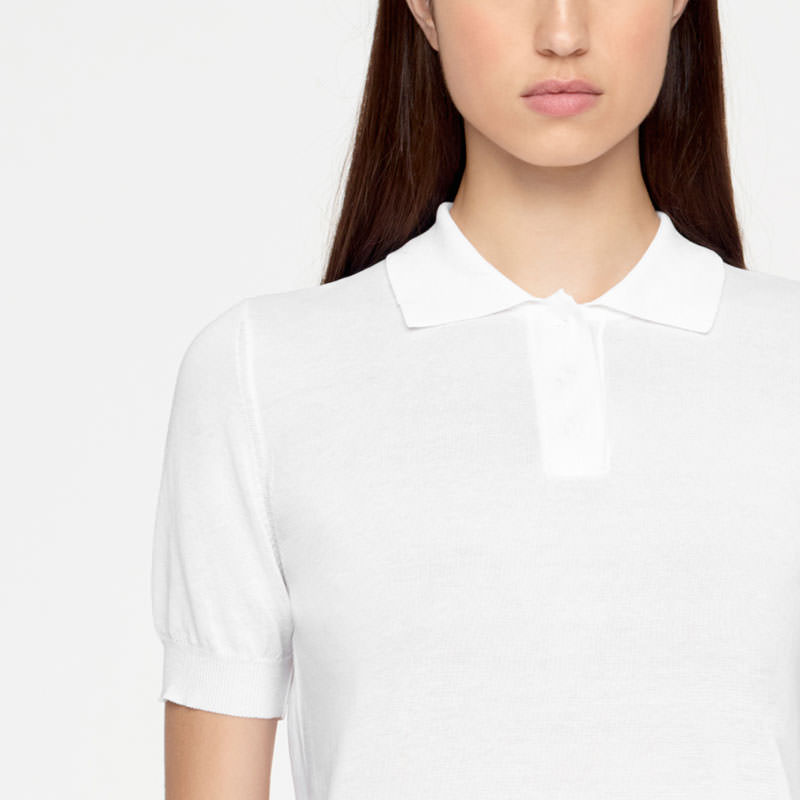 Sarah Pacini POLO - COTON MAKO De face
