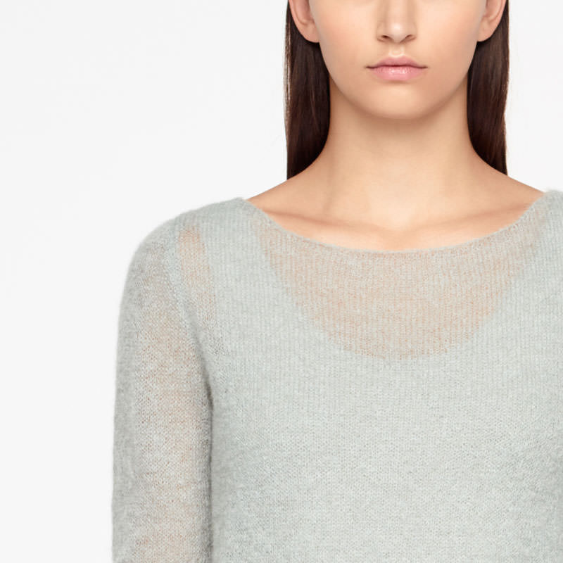 Sarah Pacini MOHAIR SWEATER Front
