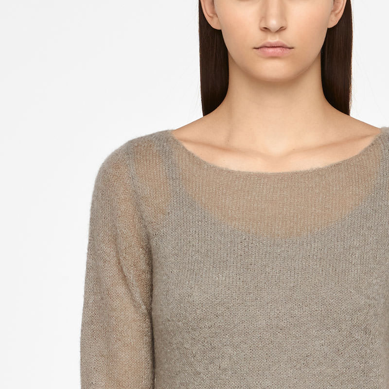 Sarah Pacini MOHAIR SWEATER Front