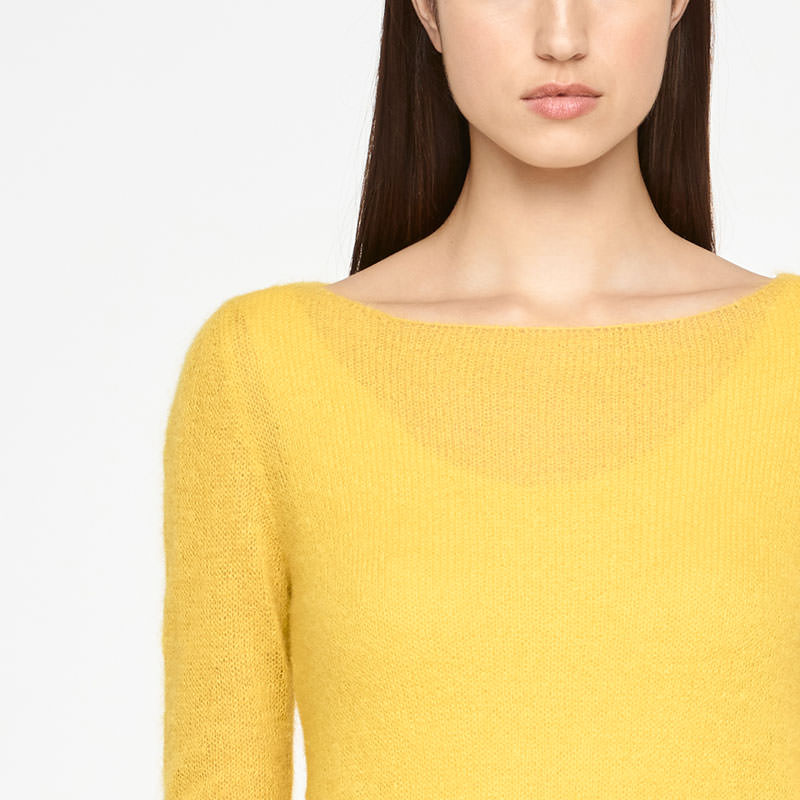 Sarah Pacini MOHAIR SWEATER Voorzijde